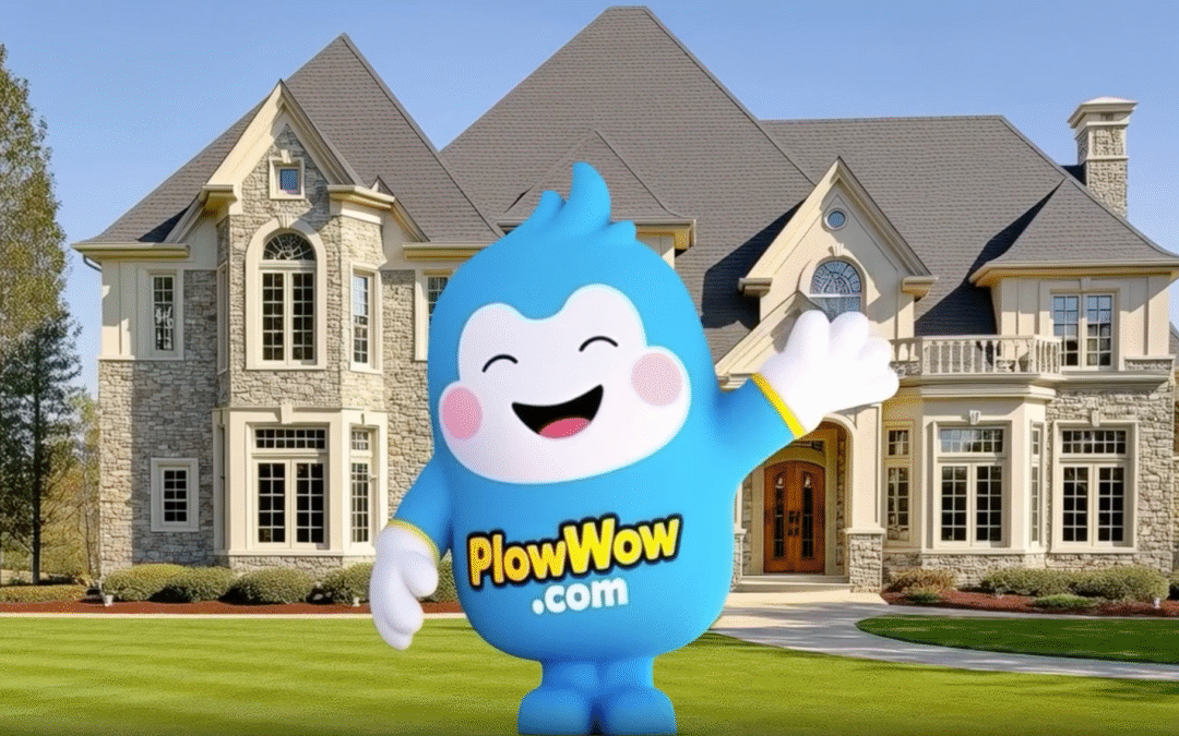 PlowWow Luxury Homes & Estates Snow Removal Ice Management